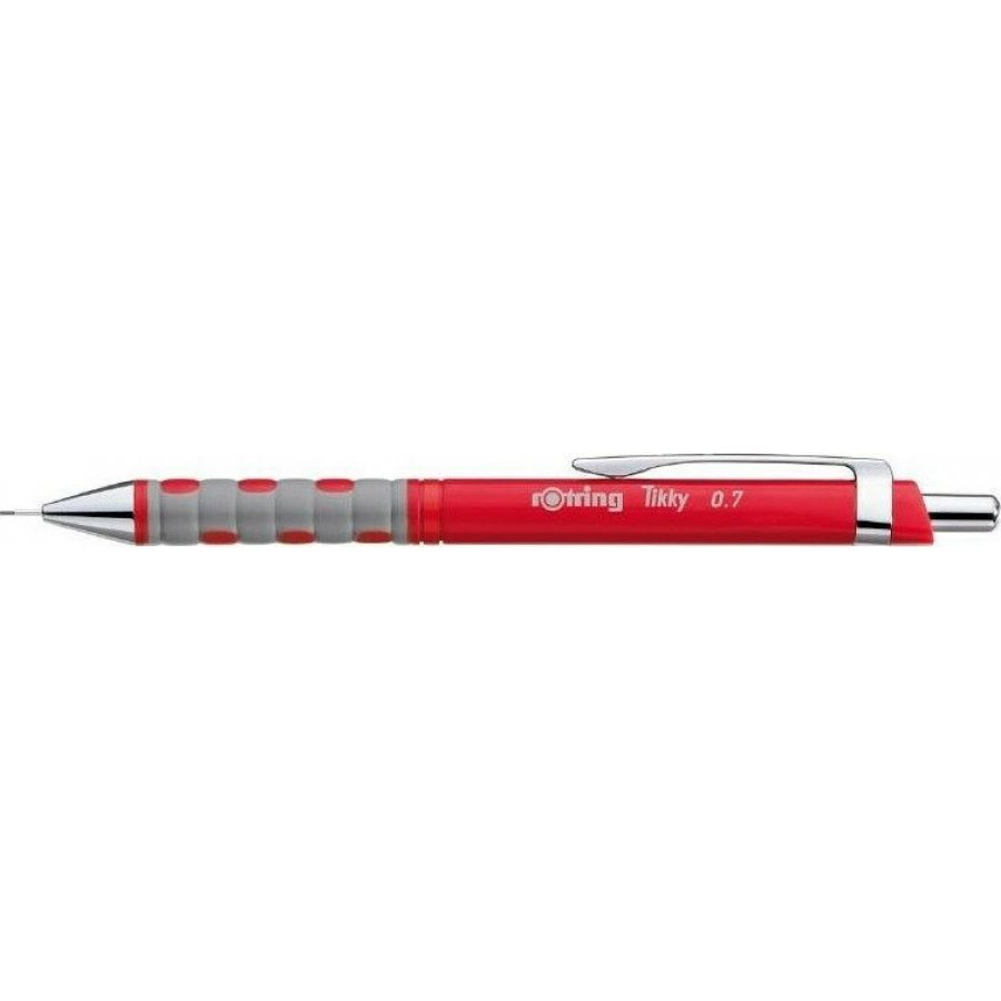Rotring Tikky Μηχανικό Μολύβι 0.7mm σε Κόκκινο Χρώμα Rotring Tikky Μηχανικό Μολύβι 0.7mm σε Κόκκινο Χρώμα