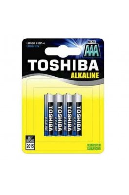 Toshiba High Power Αλκαλικές Μπαταρίες AAA 1.5V 4τμχ
