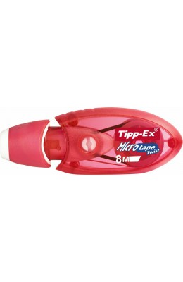 Tipp-ex Micro Tape Twist 8m Διορθωτική Ταινία Κόκκινο
