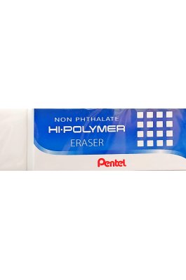 Pentel Γόμα για Μολύβι HiPolymer Λευκή (ZEH10) Pentel Γόμα για Μολύβι HiPolymer Λευκή (ZEH10)
