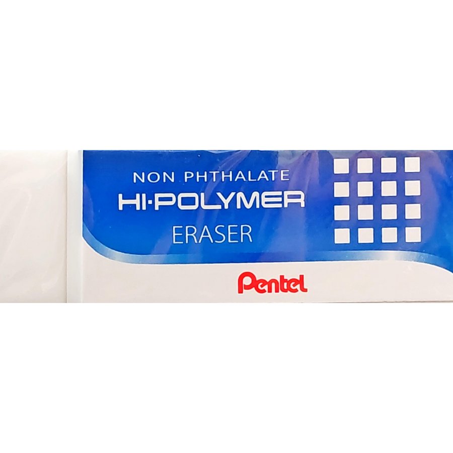 Pentel Γόμα για Μολύβι HiPolymer Λευκή (ZEH10) Pentel Γόμα για Μολύβι HiPolymer Λευκή (ZEH10)