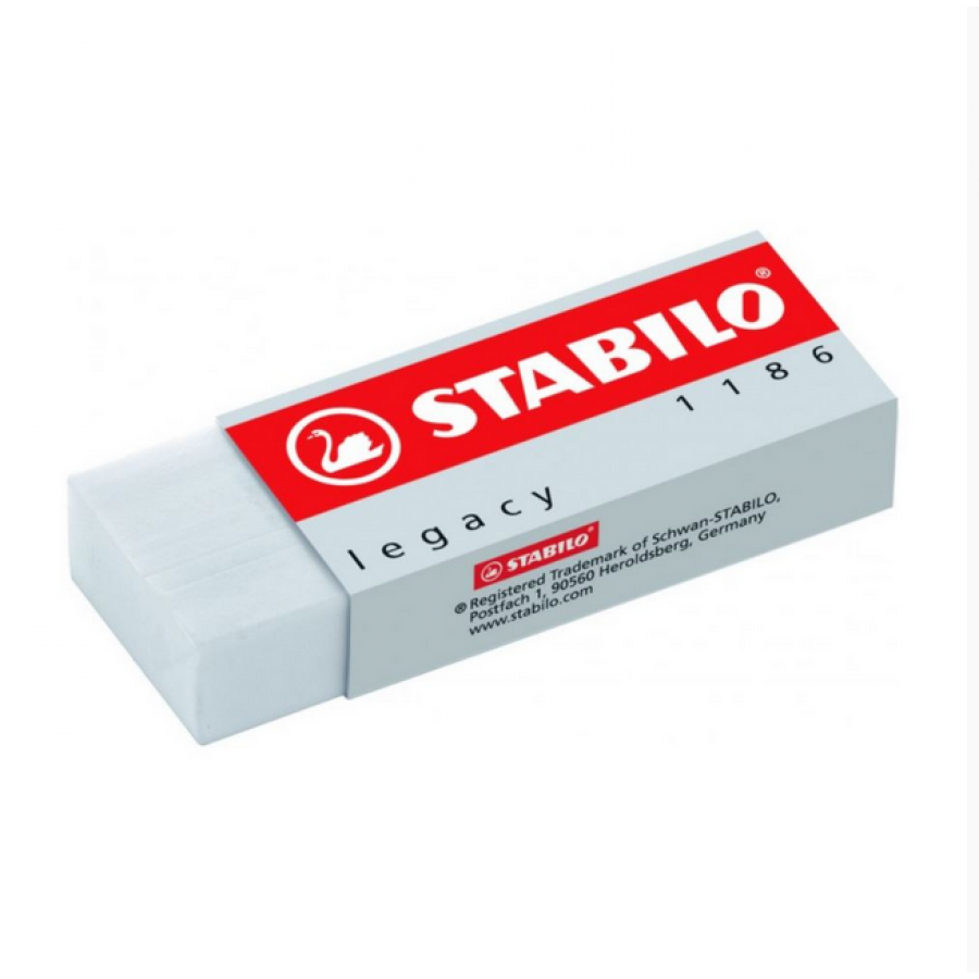Stabilo Legacy Γόμα Λευκή (1186/20) Stabilo Legacy Γόμα Λευκή (1186/20)