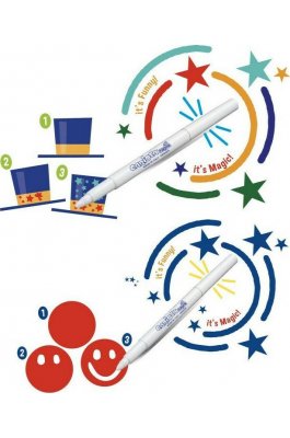 Carioca Magic Markers Μαγικοί Μαρκαδόροι Ζωγραφικής Χονδροί σε 20 Χρώματα (41369) Carioca Magic Markers Μαγικοί Μαρκαδόροι Ζωγραφικής Χονδροί σε 20 Χρώματα (41369)
