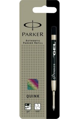 Parker Quink Gel Ανταλλακτικό Μελάνι για Στυλό Medium Μαύρο Parker Quink Gel Ανταλλακτικό Μελάνι για Στυλό Medium Μαύρο