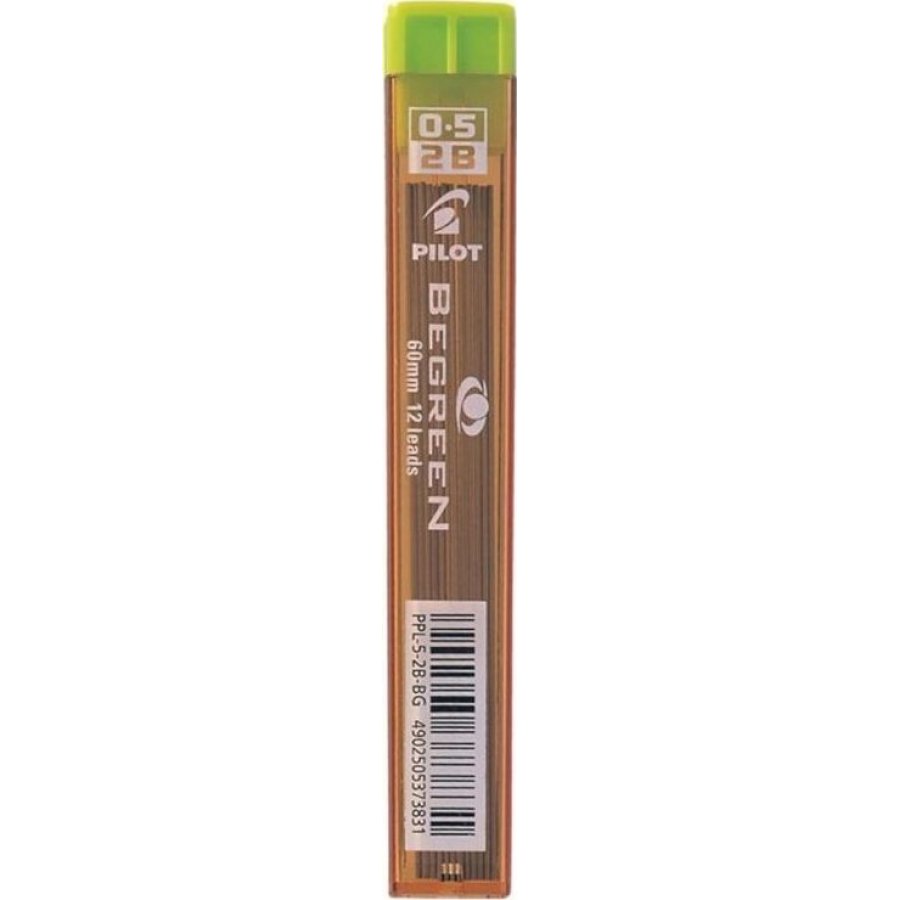 Pilot Μύτες Μολυβιού Begreen Πάχους 0.5mm Τύπου 2B (PPL52BBG) Pilot Μύτες Μολυβιού Begreen Πάχους 0.5mm Τύπου 2B (PPL52BBG)
