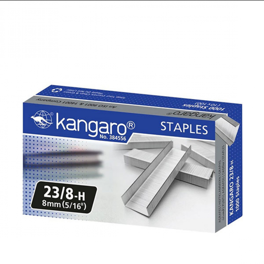 Kangaro Ανταλλακτικά Συρραπτικού 23/8 1000τμχ (384556) Kangaro Ανταλλακτικά Συρραπτικού 23/8 1000τμχ (384556)