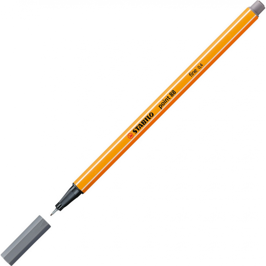 Stabilo Point 88 Μαρκαδόρος Σχεδίου 0.4mm Γκρι (88/96) Stabilo Point 88 Μαρκαδόρος Σχεδίου 0.4mm Γκρι (88/96)