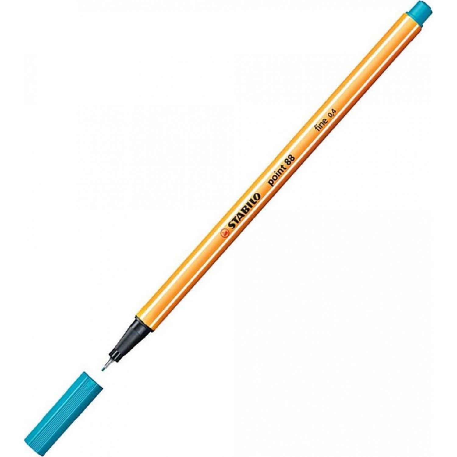 Stabilo Point 88 Μαρκαδόρος Σχεδίου 0.4mm Τιρκουάζ (88/51)