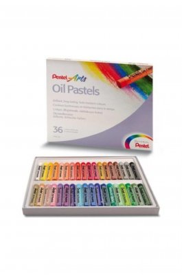 Pentel Λαδοπαστέλ Arts Oil Pastels 36 Χρωμάτων (PHN36U)