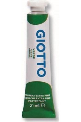 Giotto Τέμπερα Ζωγραφικής Πράσινο Green No12 21ml (355012) Giotto Τέμπερα Ζωγραφικής Πράσινο Green No12 21ml (355012)