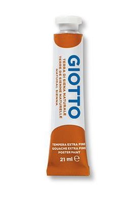 Giotto Τέμπερα Ζωγραφικής Καφέ Natural Sienna No20 21ml (355020) Giotto Τέμπερα Ζωγραφικής Καφέ Natural Sienna No20 21ml (355020)
