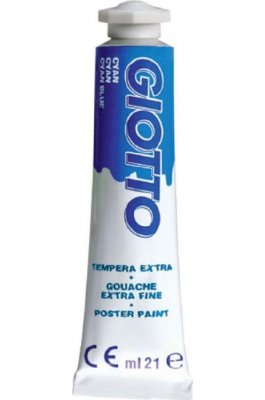 Giotto Τέμπερα Ζωγραφικής Μπλε Cyan Blue No15 21ml (355015) Giotto Τέμπερα Ζωγραφικής Μπλε Cyan Blue No15 21ml (355015)