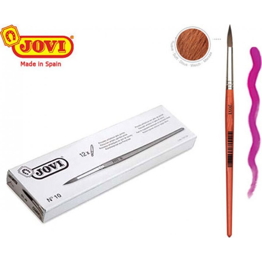 Jovi Πινέλο Στρογγυλό Νο10 (8210) Jovi Πινέλο Στρογγυλό Νο10 (8210)