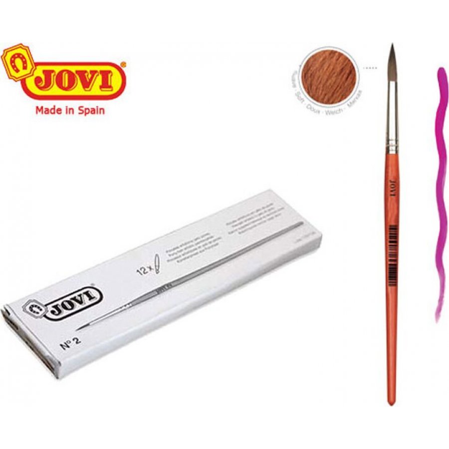 Jovi Πινέλο Στρογγυλό Νο2 (8202) Jovi Πινέλο Στρογγυλό Νο2 (8202)