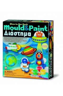4M Μαγνητικό Παιχνίδι Φωσφορούχο Διάστημα (4Μ0390)