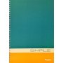 Daskalou Τετράδιο Σπιράλ A4 Simple 3 Θεμάτων 90 Φύλλων (6363) Daskalou Τετράδιο Σπιράλ A4 Simple 3 Θεμάτων 90 Φύλλων (6363)