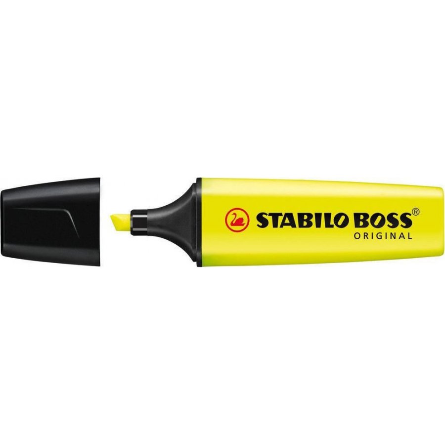 Stabilo Boss Original Μαρκαδόρος Υπογράμμισης 5mm Κίτρινο (70/24) Stabilo Boss Original Μαρκαδόρος Υπογράμμισης 5mm Κίτρινο (70/24)
