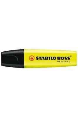 Stabilo Boss Original Μαρκαδόρος Υπογράμμισης 5mm Κίτρινο (70/24)