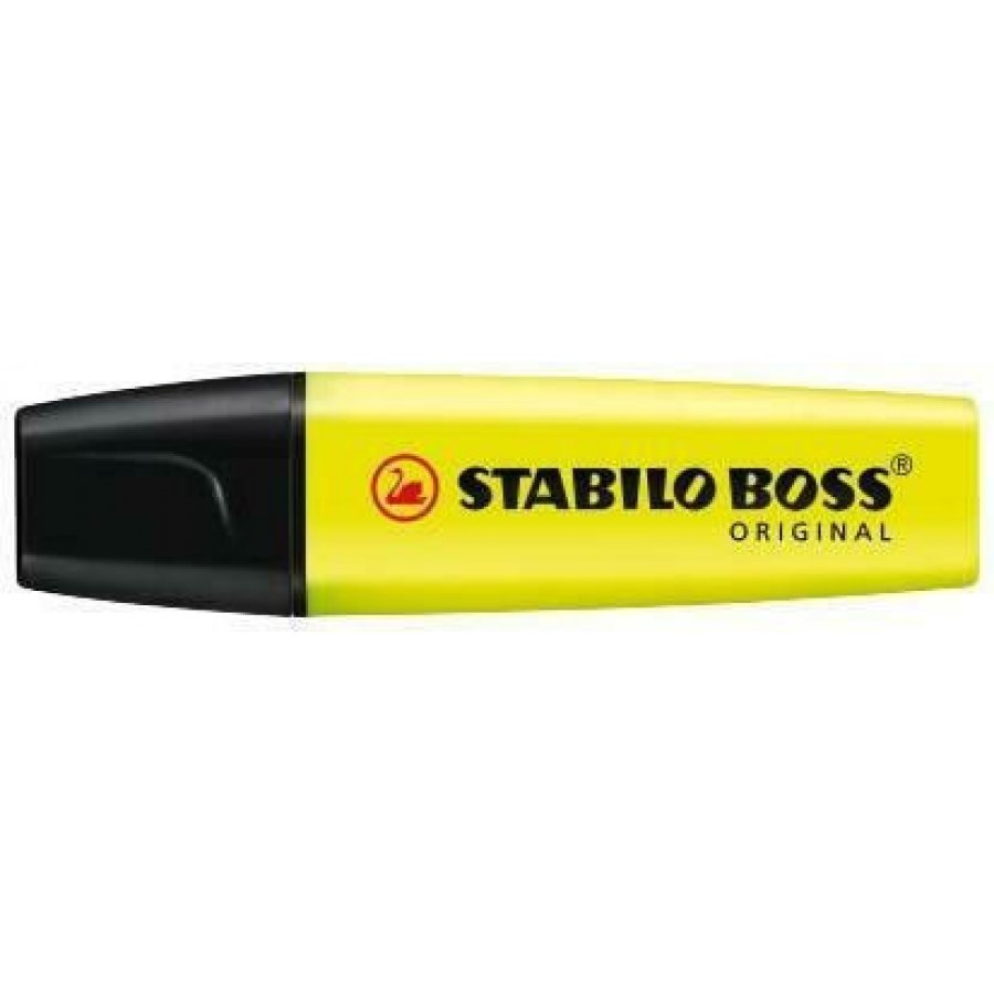 Stabilo Boss Original Μαρκαδόρος Υπογράμμισης 5mm Κίτρινο (70/24) Stabilo Boss Original Μαρκαδόρος Υπογράμμισης 5mm Κίτρινο (70/24)