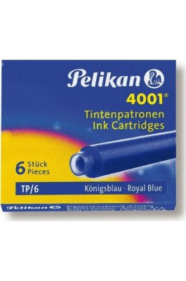 Pelikan Ανταλλακτικό Μελάνι για Πένα Μπλε 6τμχ Pelikan Ανταλλακτικό Μελάνι για Πένα Μπλε 6τμχ