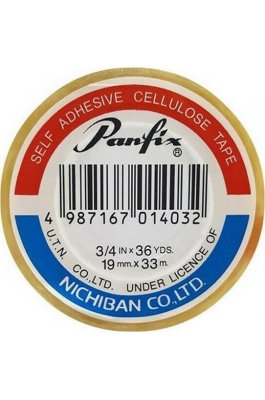 Panfix Σελοτέιπ 19mm x 33 m Διάφανη Panfix Σελοτέιπ 19mm x 33 m Διάφανη