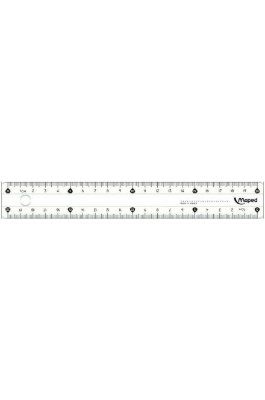 Maped Χάρακας Πλαστικός Διάφανος 20cm Cristal Eco (SP14611202) Maped Χάρακας Πλαστικός Διάφανος 20cm Cristal Eco (SP14611202)