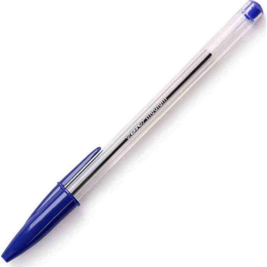Bic Στυλό Ballpoint 1.0mm με Μπλε Mελάνι Cristal Original Bic Στυλό Ballpoint 1.0mm με Μπλε Mελάνι Cristal Original