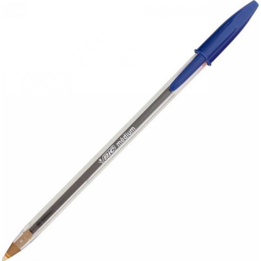 Bic Στυλό Ballpoint 1.0mm με Μπλε Mελάνι Cristal Original Bic Στυλό Ballpoint 1.0mm με Μπλε Mελάνι Cristal Original