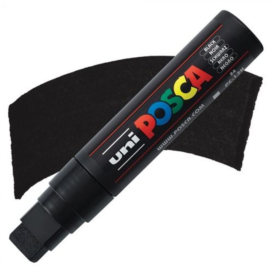 Uni-Ball Posca Ανεξίτηλος Μαρκαδόρος 15mm Μαύρος ( PC17K) Uni-Ball Posca Ανεξίτηλος Μαρκαδόρος 15mm Μαύρος ( PC17K)