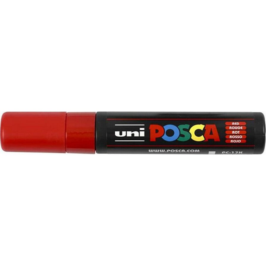 Uni-Ball Posca Ανεξίτηλος Μαρκαδόρος 15mm Κόκκινος (PC17K) Uni-Ball Posca Ανεξίτηλος Μαρκαδόρος 15mm Κόκκινος (PC17K)