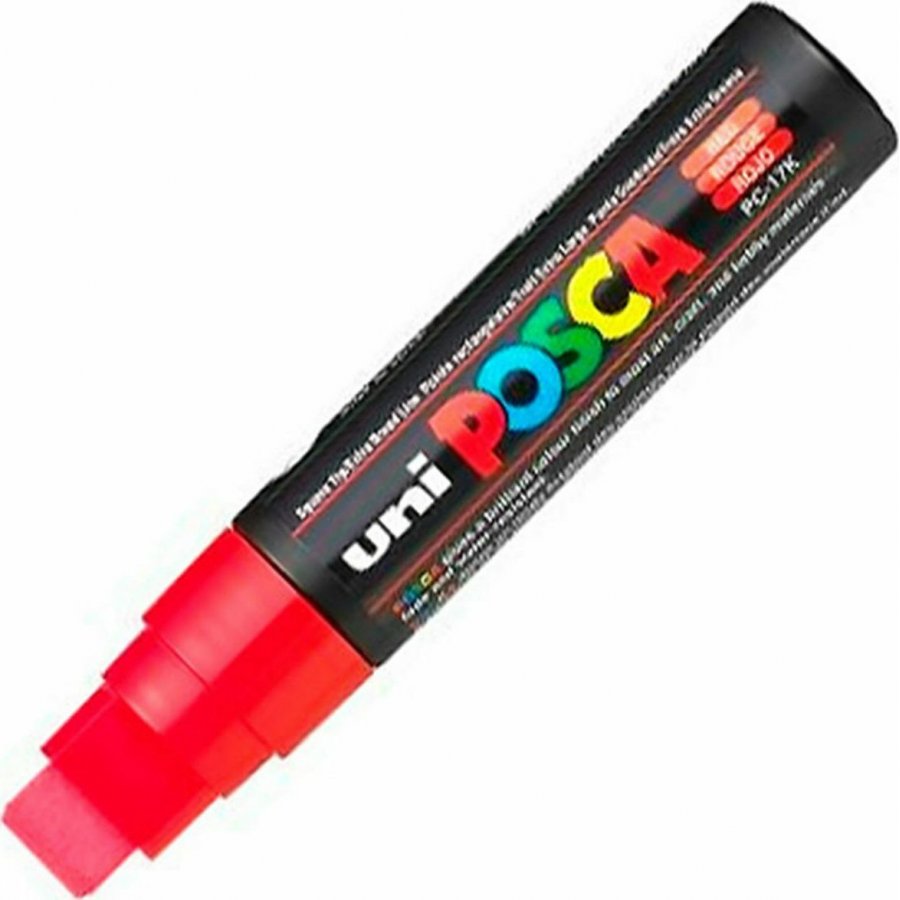 Uni-Ball Posca Ανεξίτηλος Μαρκαδόρος 15mm Κόκκινος (PC17K) Uni-Ball Posca Ανεξίτηλος Μαρκαδόρος 15mm Κόκκινος (PC17K)