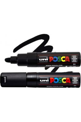 Uni-Ball Posca Ανεξίτηλος Μαρκαδόρος 4.5 - 5.5mm Μαύρος (PC7M) Uni-Ball Posca Ανεξίτηλος Μαρκαδόρος 4.5 - 5.5mm Μαύρος (PC7M)