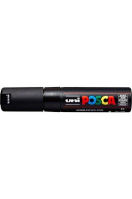 Uni-Ball Posca Ανεξίτηλος Μαρκαδόρος 4.5 - 5.5mm Μαύρος (PC7M)
