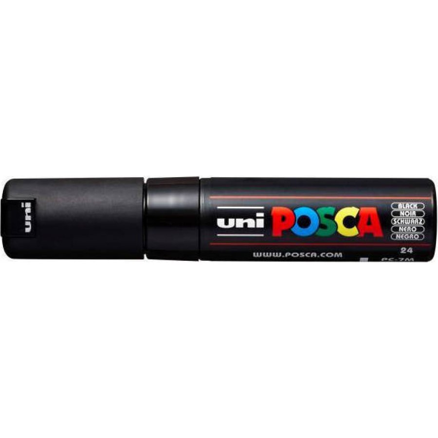 Uni-Ball Posca Ανεξίτηλος Μαρκαδόρος 4.5 - 5.5mm Μαύρος (PC7M) Uni-Ball Posca Ανεξίτηλος Μαρκαδόρος 4.5 - 5.5mm Μαύρος (PC7M)