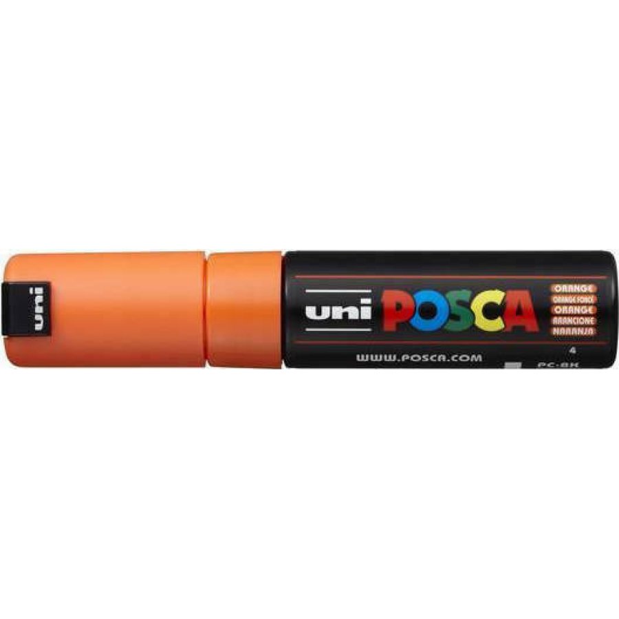 Uni-Ball Posca Ανεξίτηλος Μαρκαδόρος 8mm Πορτοκαλί (PC8K) Uni-Ball Posca Ανεξίτηλος Μαρκαδόρος 8mm Πορτοκαλί (PC8K)