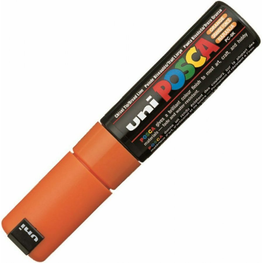 Uni-Ball Posca Ανεξίτηλος Μαρκαδόρος 8mm Πορτοκαλί (PC8K) Uni-Ball Posca Ανεξίτηλος Μαρκαδόρος 8mm Πορτοκαλί (PC8K)