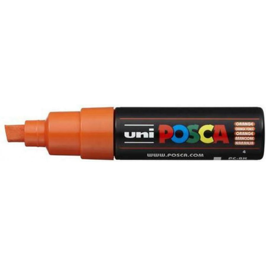 Uni-Ball Posca Ανεξίτηλος Μαρκαδόρος 8mm Πορτοκαλί (PC8K) Uni-Ball Posca Ανεξίτηλος Μαρκαδόρος 8mm Πορτοκαλί (PC8K)