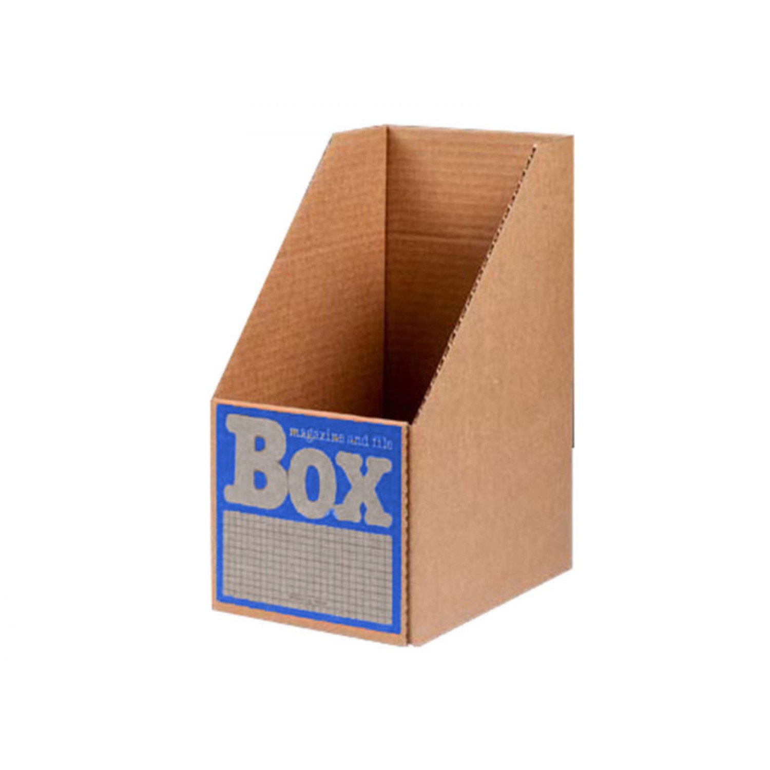 ΙΩΝΙΑ File Box Θήκη Περιοδικών P15 Αρχείου Χάρτινη Μπλε 27x33x15εκ.