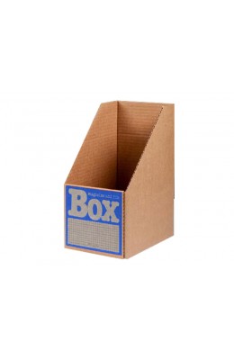 ΙΩΝΙΑ File Box Θήκη Περιοδικών P15 Αρχείου Χάρτινη Μπλε 27x33x15εκ.