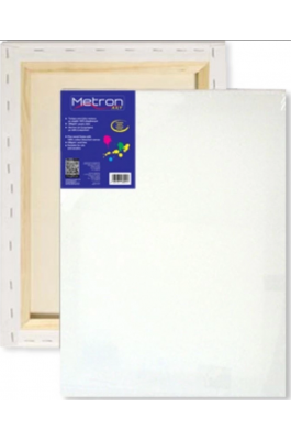 Metron Καμβάς σε Τελάρο Λευκός Ορθογώνιος με Σφήνες 50x70εκ.(7215070) Metron Καμβάς σε Τελάρο Λευκός Ορθογώνιος με Σφήνες 50x70εκ.(7215070)