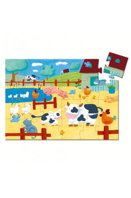 Djeco Παιδικό Puzzle Αγελαδίτσα στη Φάρμα 24 pcs (DJ07205) Djeco Παιδικό Puzzle Αγελαδίτσα στη Φάρμα 24 pcs (DJ07205)