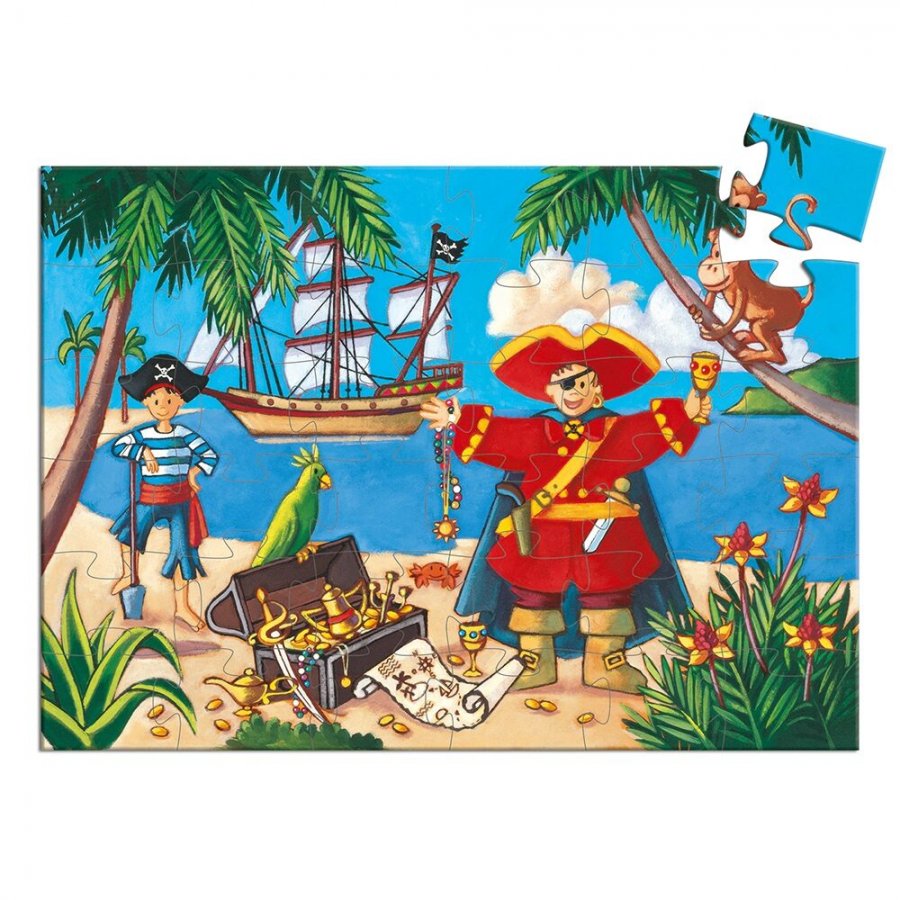 Djeco Παιδικό Puzzle Πειρατής 36 pcs (DJ07220) Djeco Παιδικό Puzzle Πειρατής 36 pcs (DJ07220)