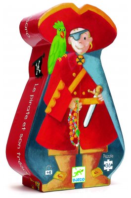 Djeco Παιδικό Puzzle Πειρατής 36 pcs (DJ07220)