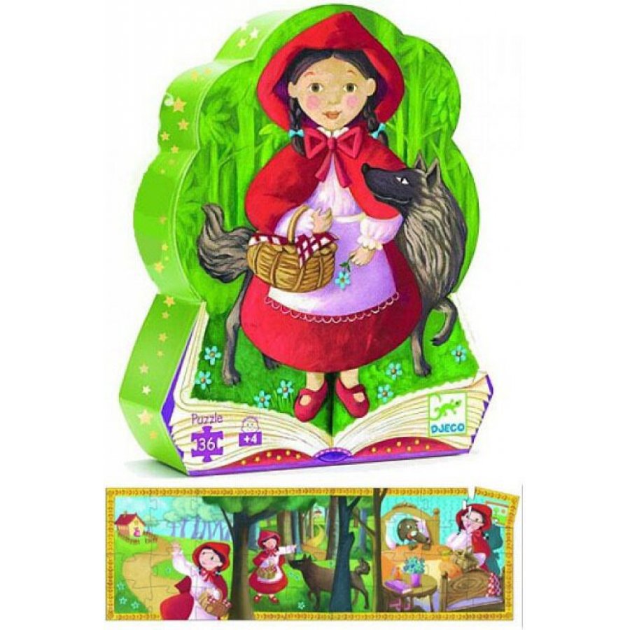 Djeco Παιδικό Puzzle Κοκκινοσκουφίτσα (DJ07230) Djeco Παιδικό Puzzle Κοκκινοσκουφίτσα (DJ07230)