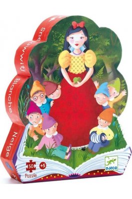 Djeco Παιδικό Puzzle Χιονάτη και 7 νάνοι (DJ07259)