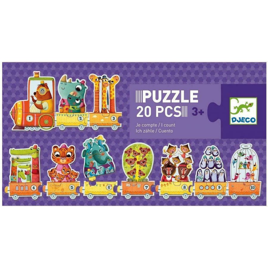 Djeco Παιδικό Puzzle Μαθαίνω να Μετράω (DJ08150) Djeco Παιδικό Puzzle Μαθαίνω να Μετράω (DJ08150)