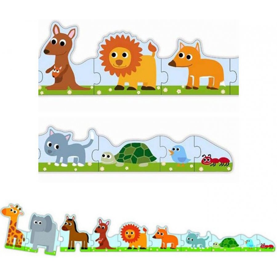 Djeco Παιδικό Puzzle Ζωάκια Μικρά & Μεγάλα (Dj08167) Djeco Παιδικό Puzzle Ζωάκια Μικρά & Μεγάλα (Dj08167)