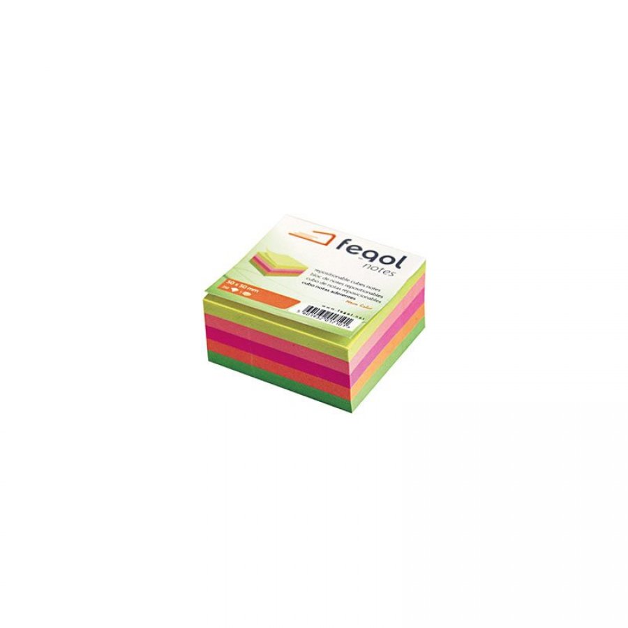 Fegol Χαρτάκια Αυτοκόλλητα Neon 50 x 50 mm 250Φ. (5050) Fegol Χαρτάκια Αυτοκόλλητα Neon 50 x 50 mm 250Φ. (5050)