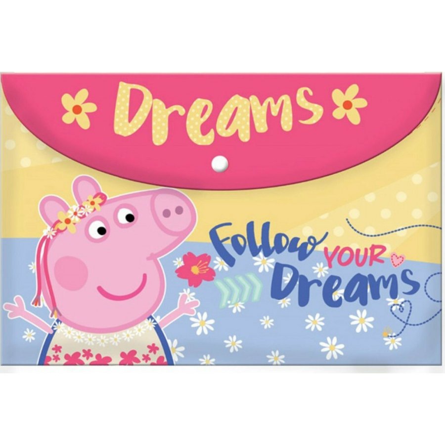 Διακάκης Φάκελος με Κουμπί A4 Peppa Pig (482247) Διακάκης Φάκελος με Κουμπί A4 Peppa Pig (482247)