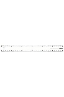 Maped Χάρακας Πλαστικός Διάφανος Cristal Eco 30cm Maped Χάρακας Πλαστικός Διάφανος Cristal Eco 30cm